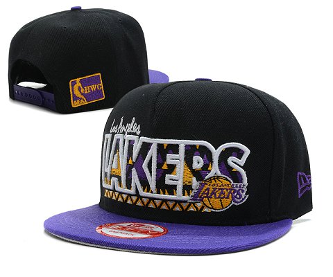 Los Angeles Lakers NBA Snapback Hat SD20